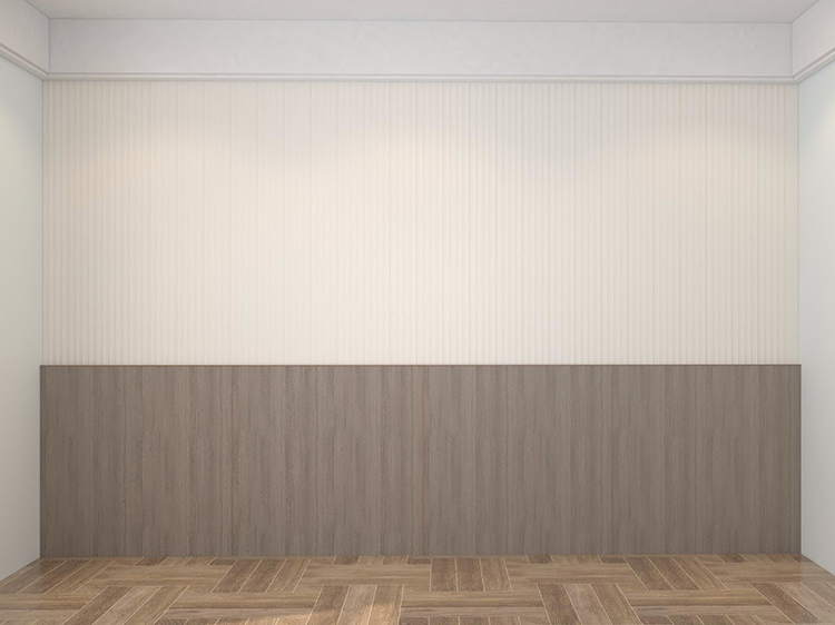 Flat grid staggered wall panel 3C