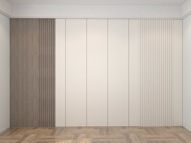 Flat grid wall panel 6A