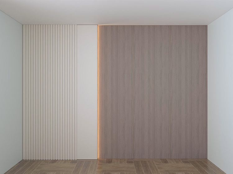 Standard flat grid staggered wall panel 5A