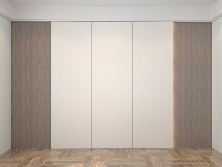 Flat staggered wall panel 3
