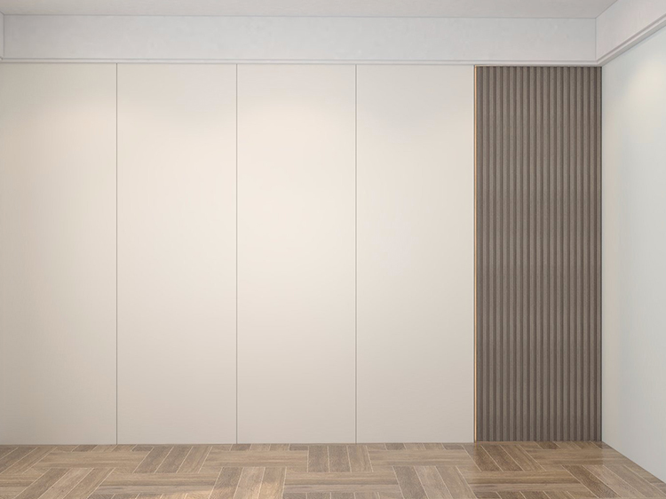 Standard staggered wall panels
