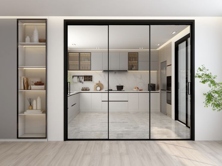 Xinghe triple linkage door