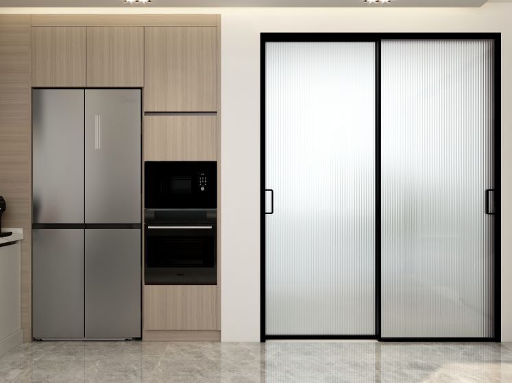 Xinghe double sliding door