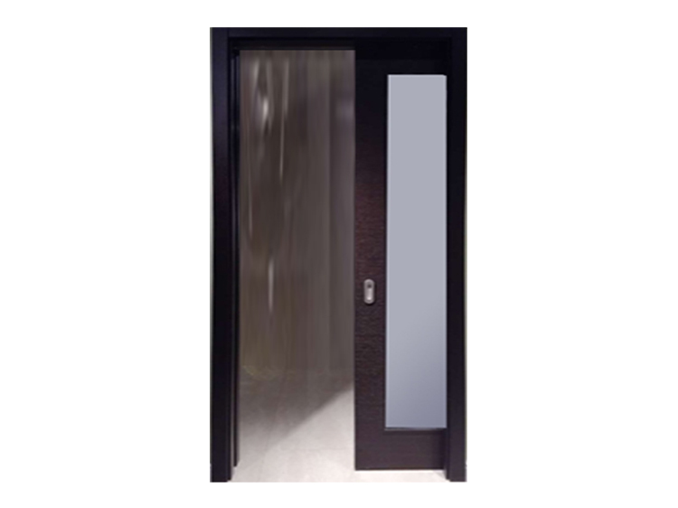 Hidden sliding door