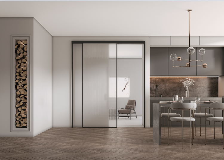 Starlight Hinged Door