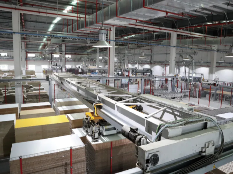 Factory process: Auto Cutting