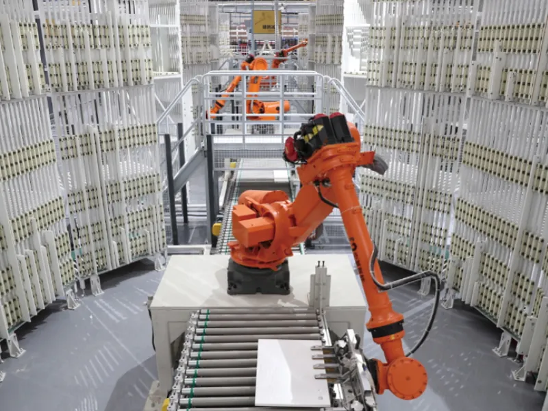 Factory process: Auto Selecting System