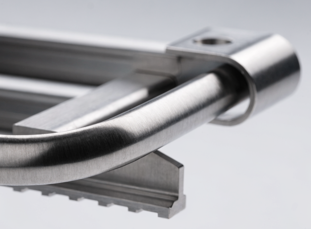 Full-Extension Drawer Slides hardware close-up
