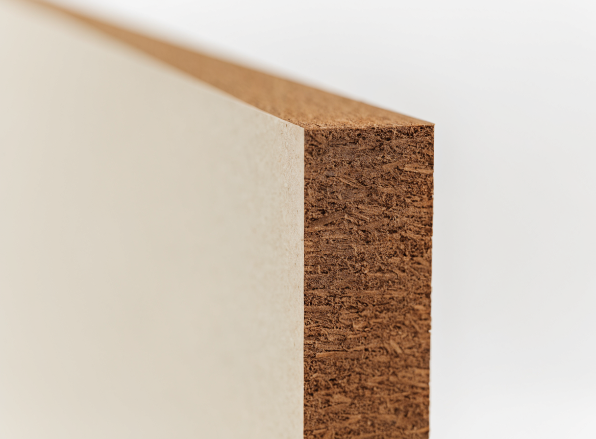 MDF material close-up