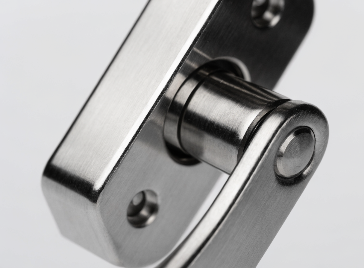 Soft-Close Hinges hardware close-up