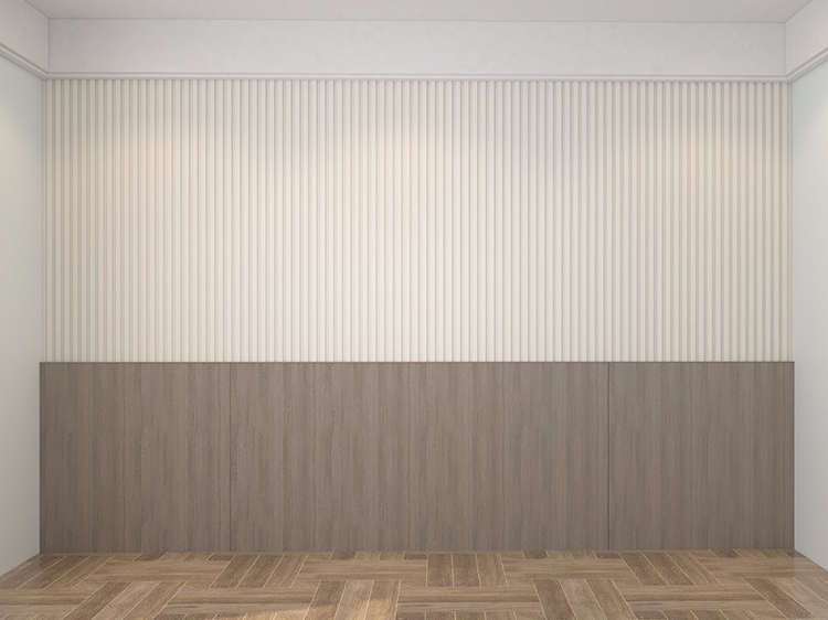 Flat grid staggered wall panel 3A