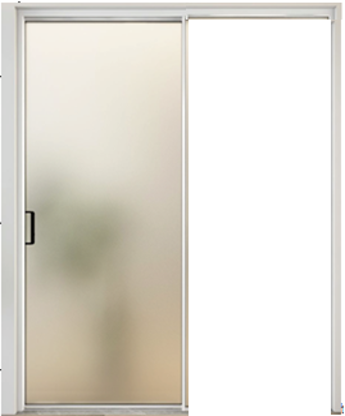 Monorail sliding door