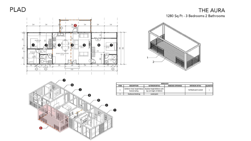 PLAD ECO 8 floor plan 1