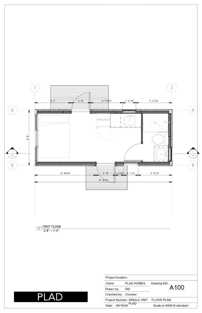 PLAD ECO 1 floor plan 1