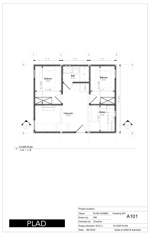 PLAD ECO 3 floor plan 1